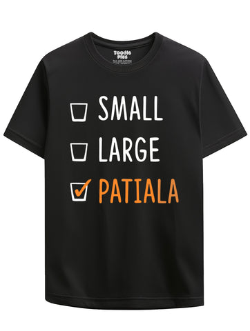 Patiala Peg Plus Size T-Shirt
