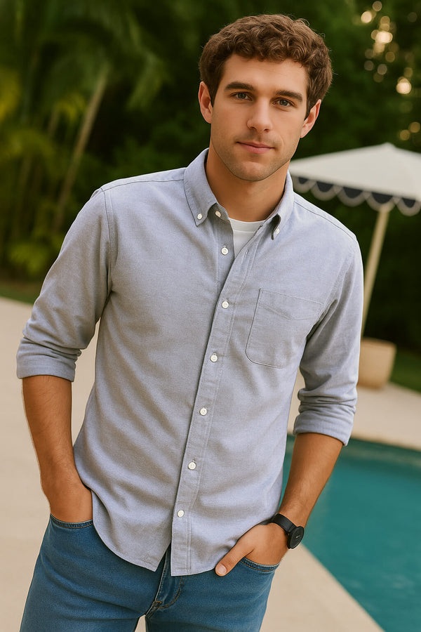 Button Down Oxford Regular Fit Shirt