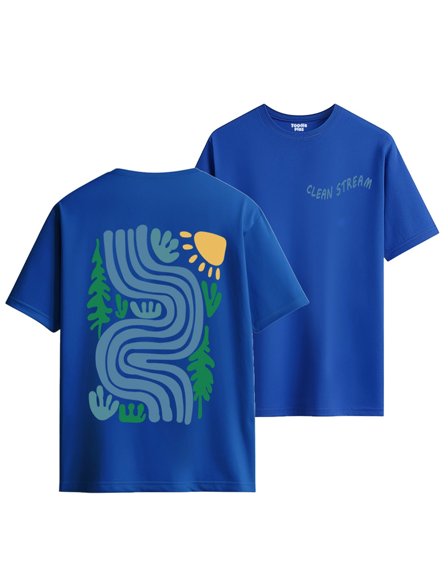 Clean steam Plus Size T-shirt