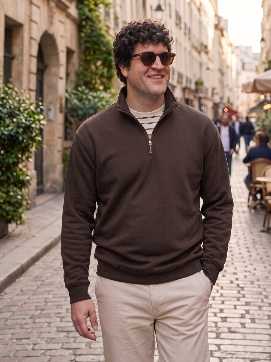 Premium Quarter-Zip Sweatshirt