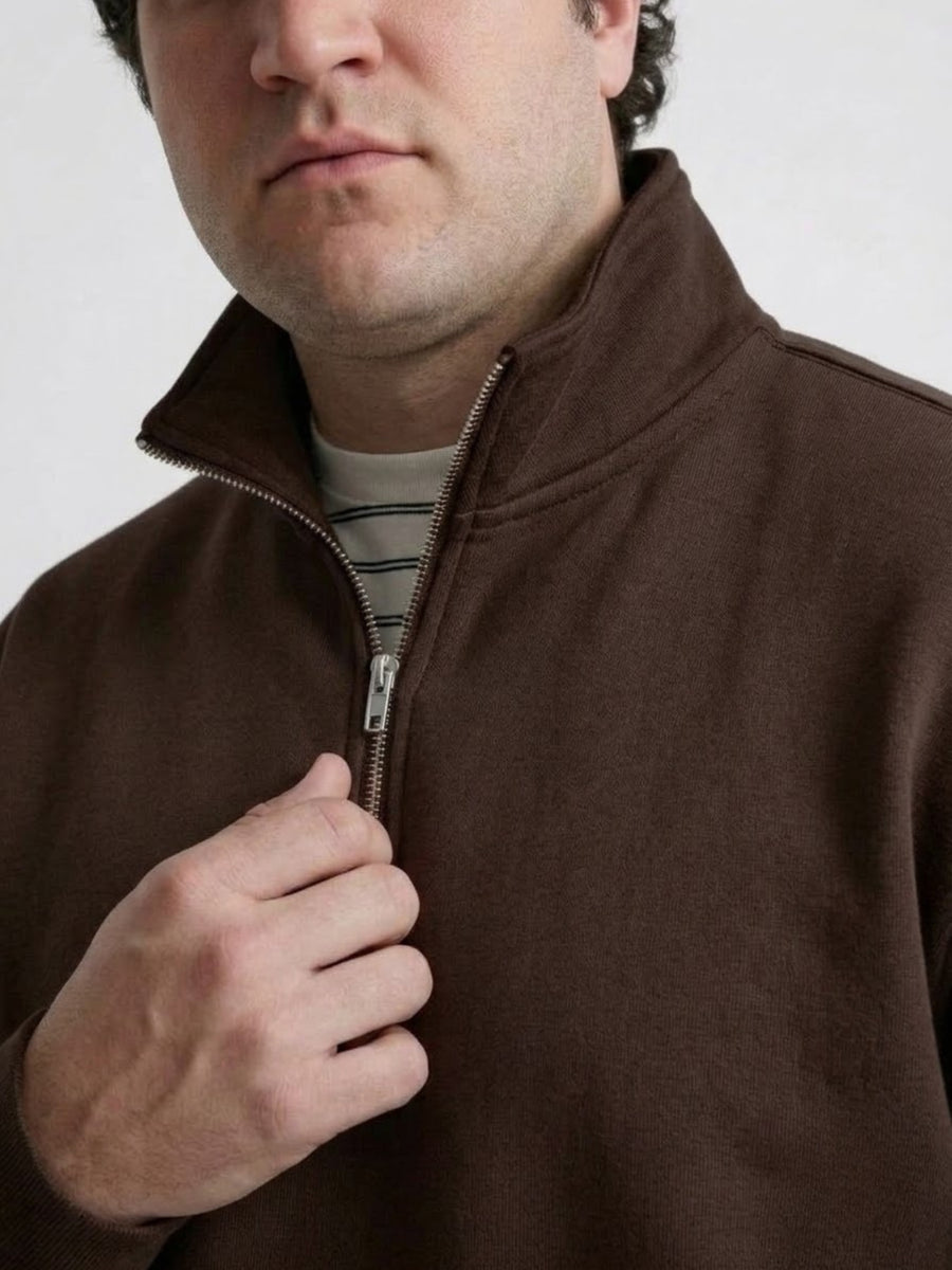 Premium Quarter-Zip Sweatshirt