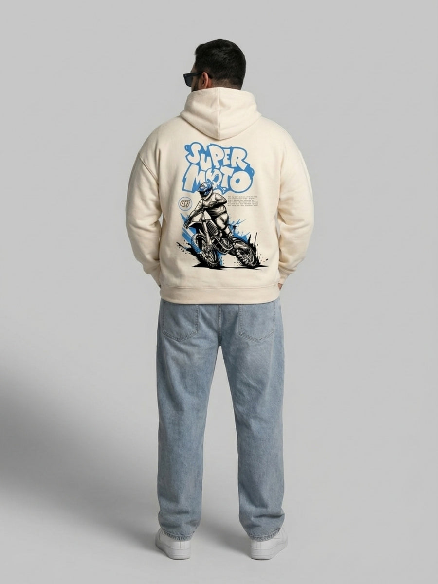 Super Moto Plus Size Hoodie