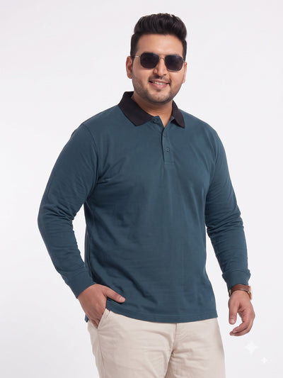 Full Sleeve Polo Sweatshirt