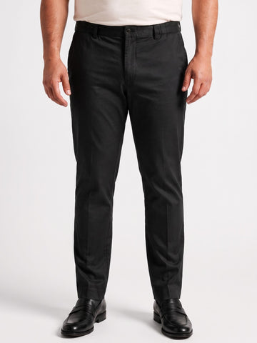 Satin Cotton Plus Size Chinos