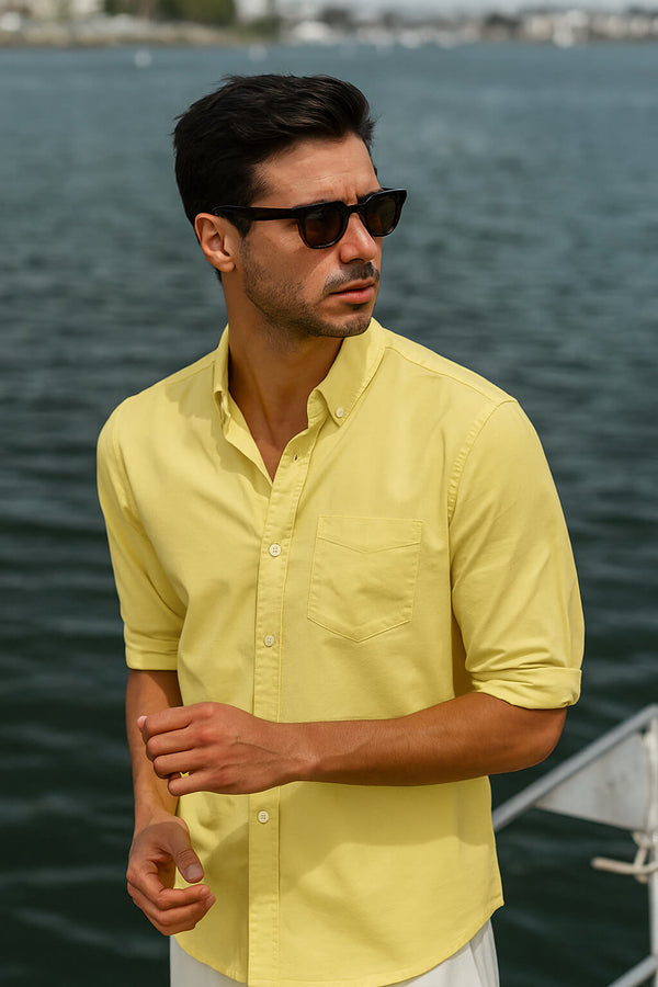 Button Down Oxford Regular Fit Shirt