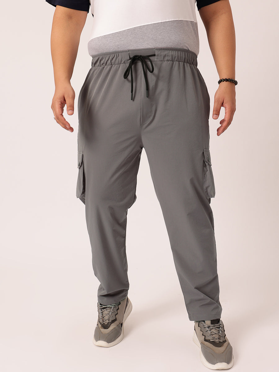 6 Pocket Relax Fit Cargo Plus Size