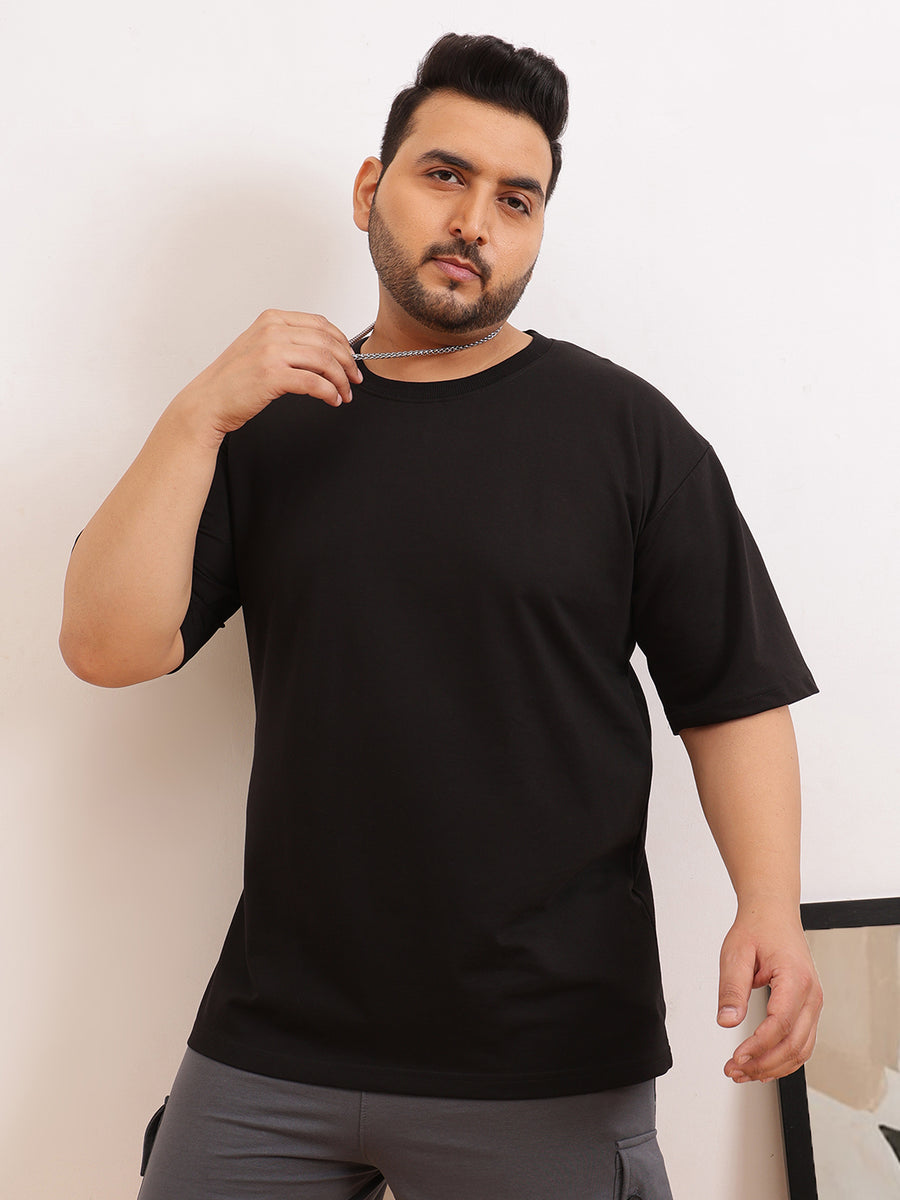 Heavy Weight Plus Size Drop Shoulder T-shirt
