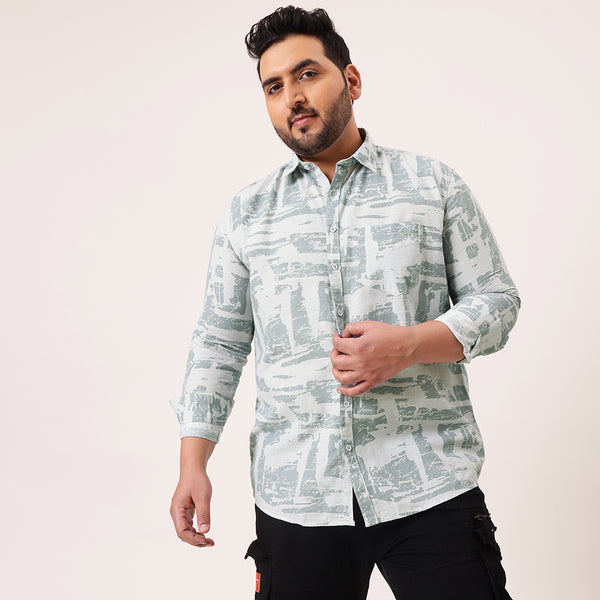 Grey Cotton Lee Shirt