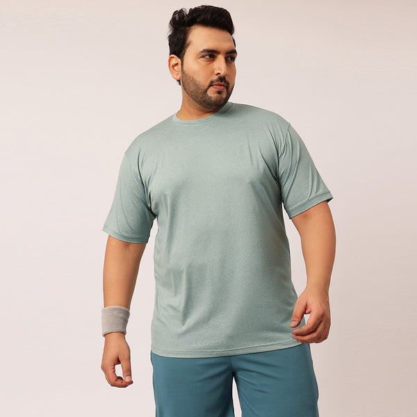 Rapid Dry Premium Gym T-shirt in Sage Green