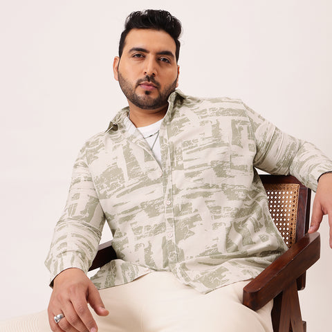 Sage Green Cotton Lee Shirt