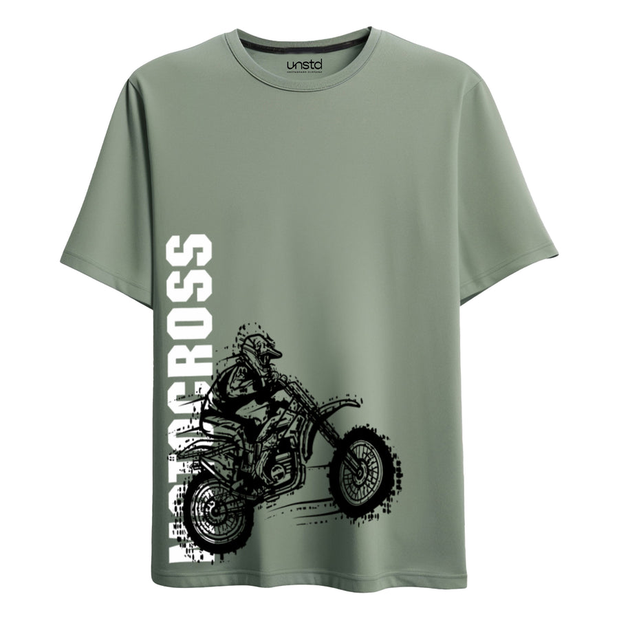 Moto Cross Plus Size T-Shirt