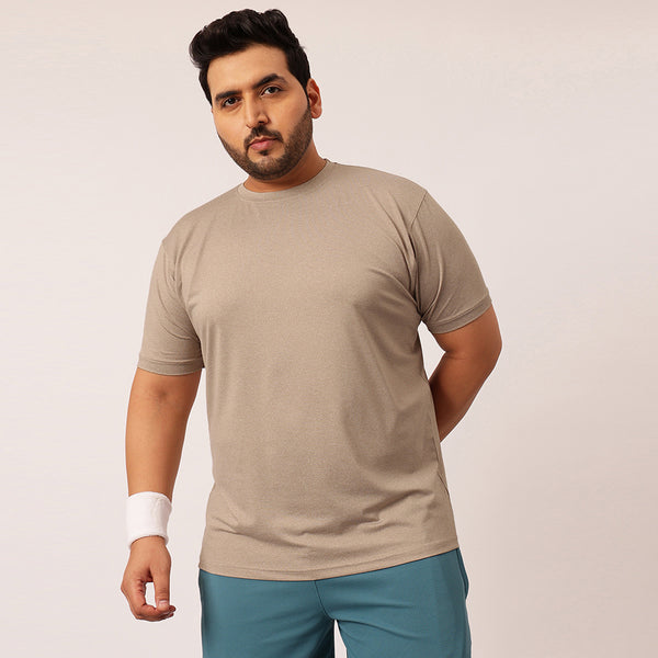 Rapid Dry Premium Gym T-shirt in Beige