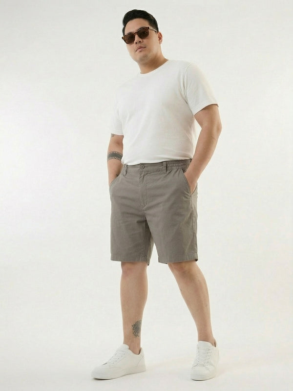 Airmax Cotton Chino Shorts in Beige