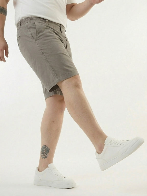Airmax Cotton Chino Shorts in Beige