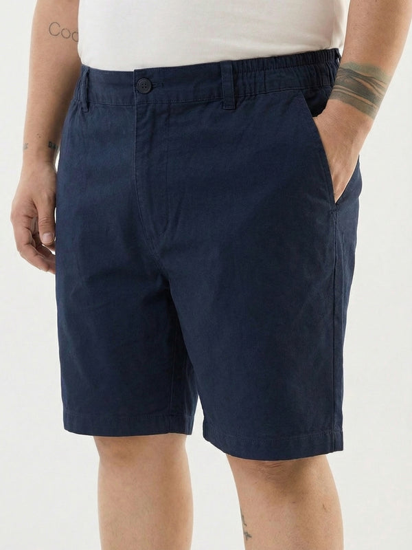 Airmax Cotton Chino Shorts in Navy