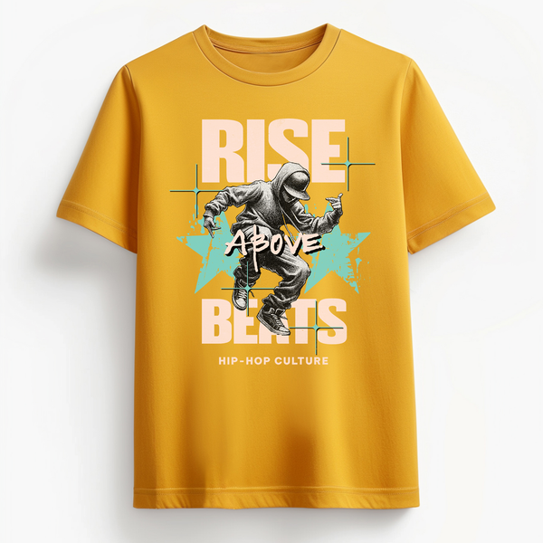 Rise above limits T-Shirt in Black