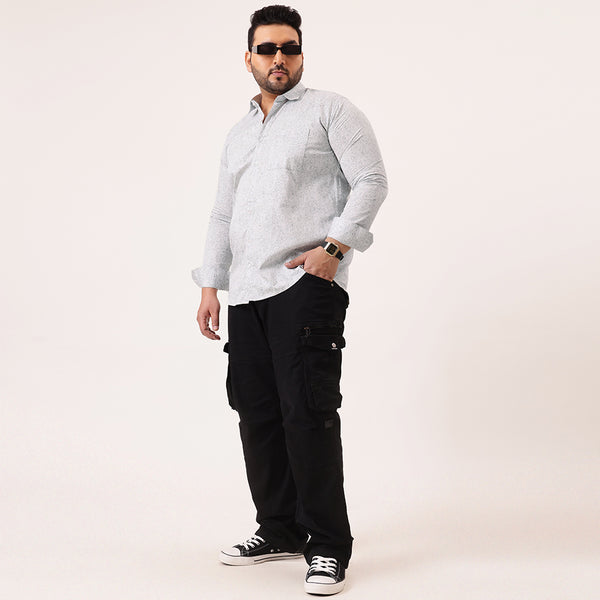 Light Grey Printed Shirt in -