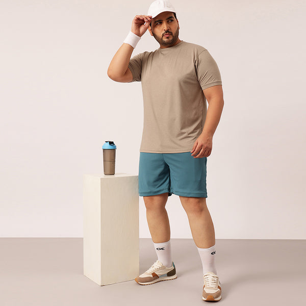Rapid Dry Premium Gym T-shirt in Beige