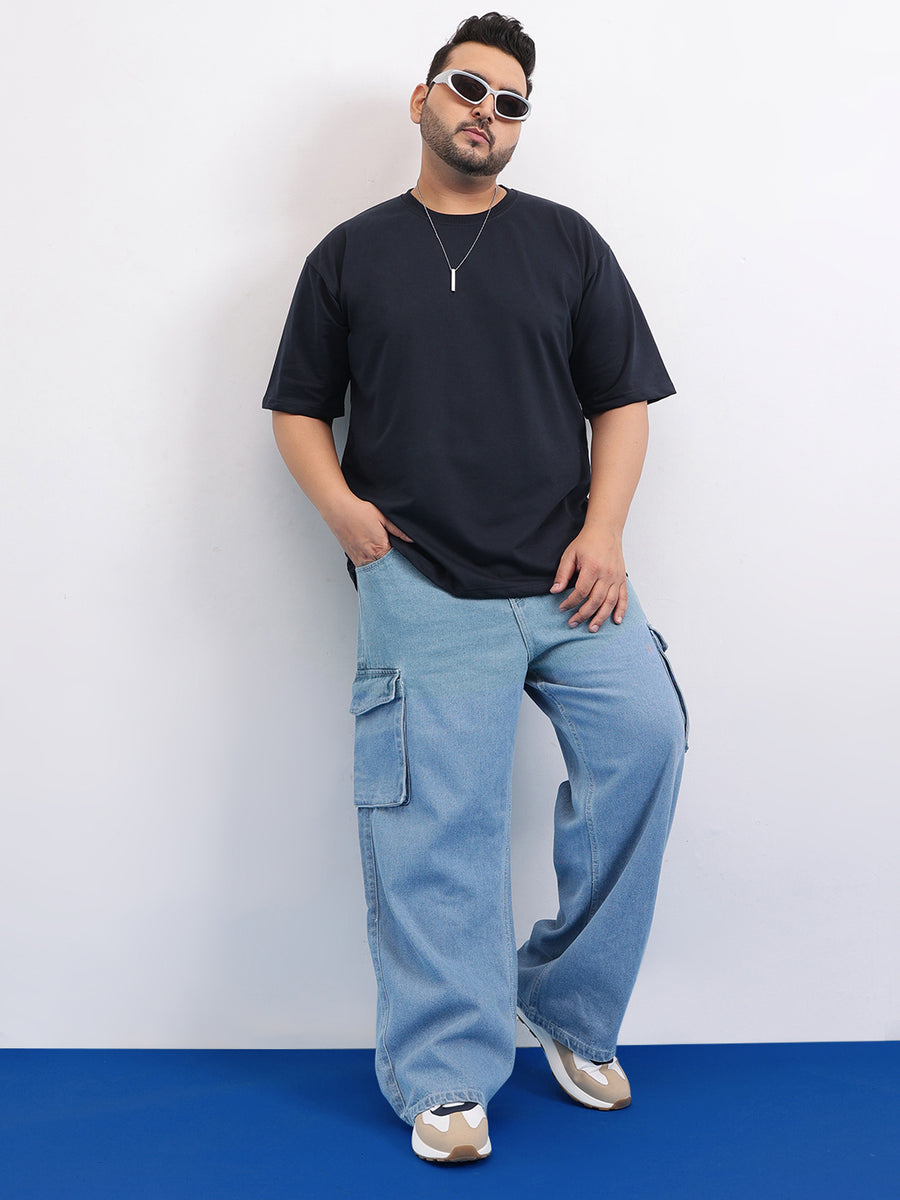Heavy Weight Plus Size Drop Shoulder T-shirt
