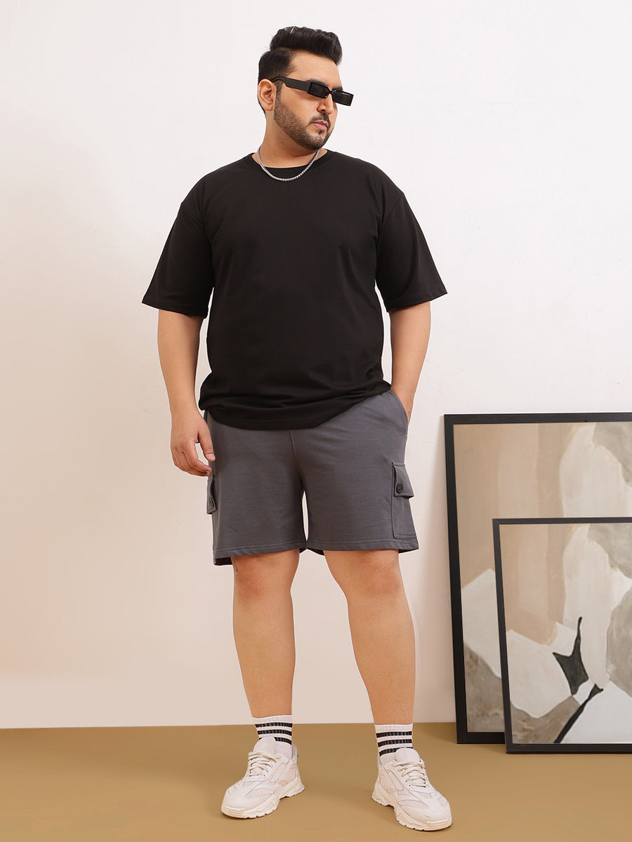 Heavy Weight Plus Size Drop Shoulder T-shirt