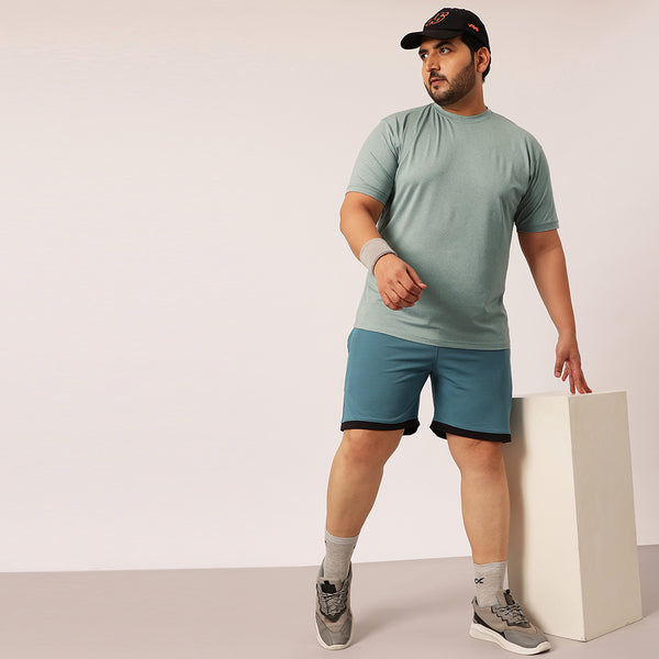Rapid Dry Premium Gym T-shirt in Sage Green
