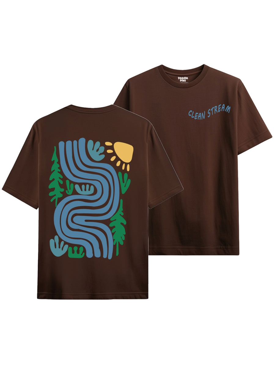 Clean steam Plus Size T-shirt
