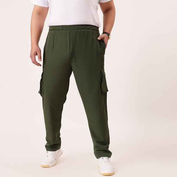 6 Pocket Relax Fit Cargo in Olive Green