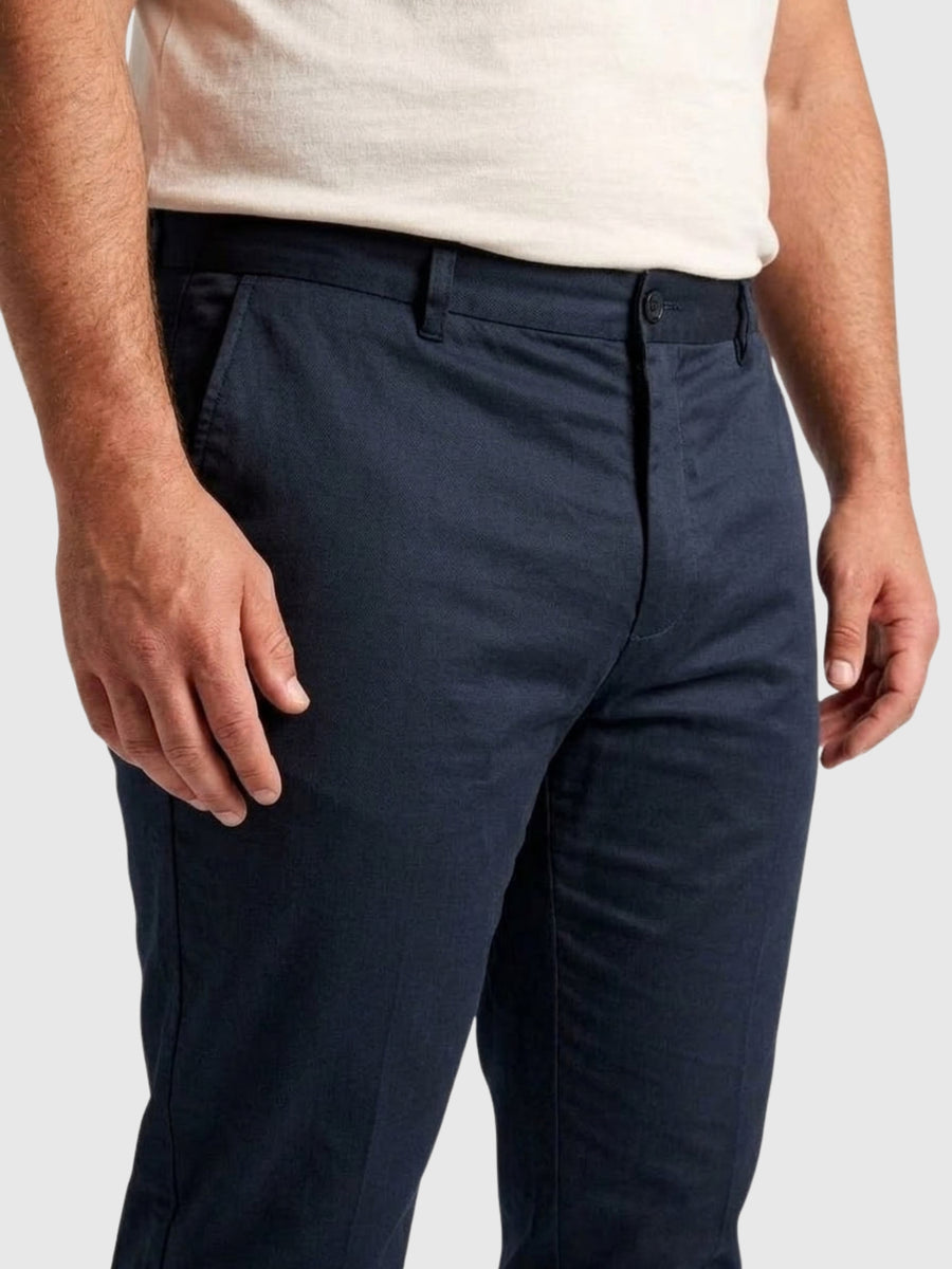 Satin Cotton Plus Size Chinos