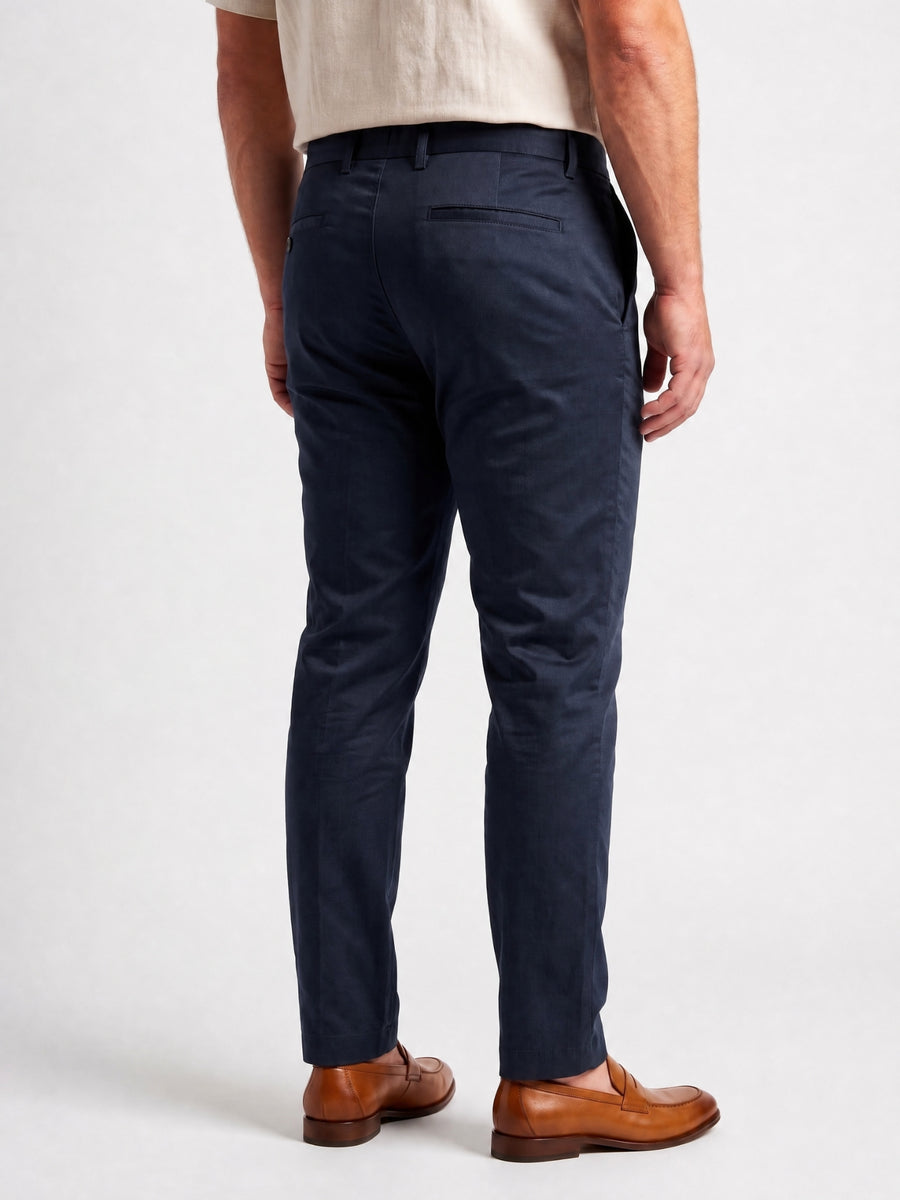Satin Cotton Plus Size Chinos