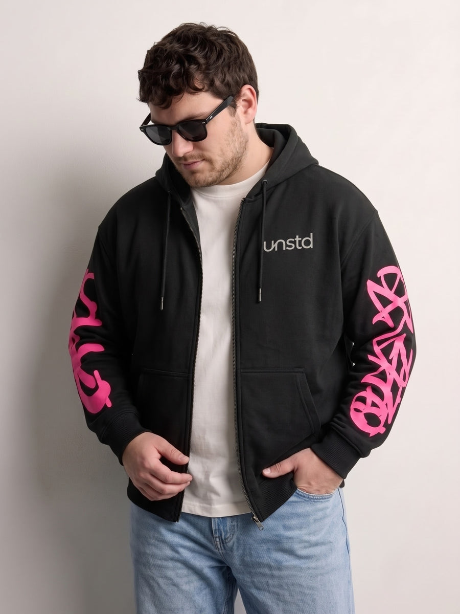 Plus Size Bigger Dreams Zipper Hoodie