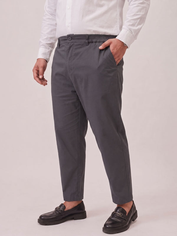 Airmax Cotton Chinos in Dark Grey