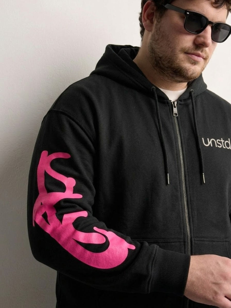 Plus Size Bigger Dreams Zipper Hoodie