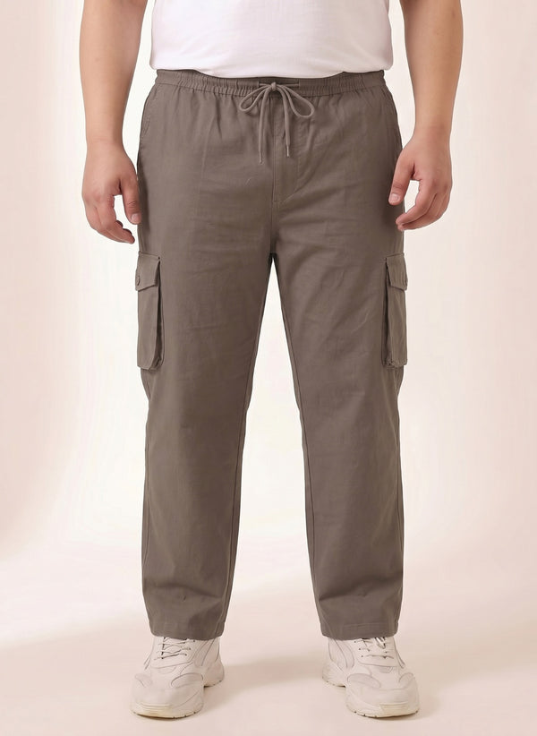 6 Pocket Relax Fit Cargo in Dark Grey