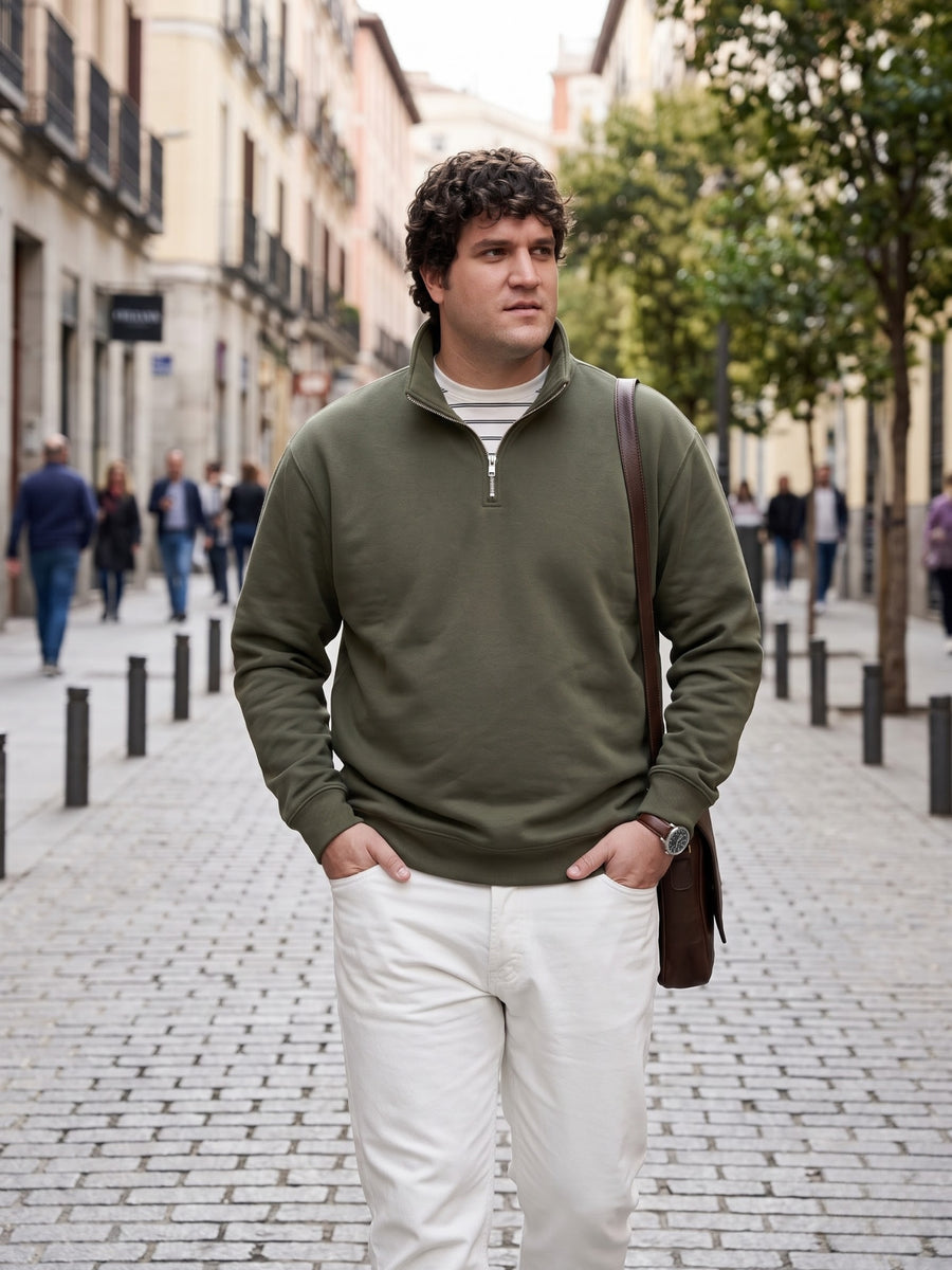 Premium Quarter-Zip Sweatshirt