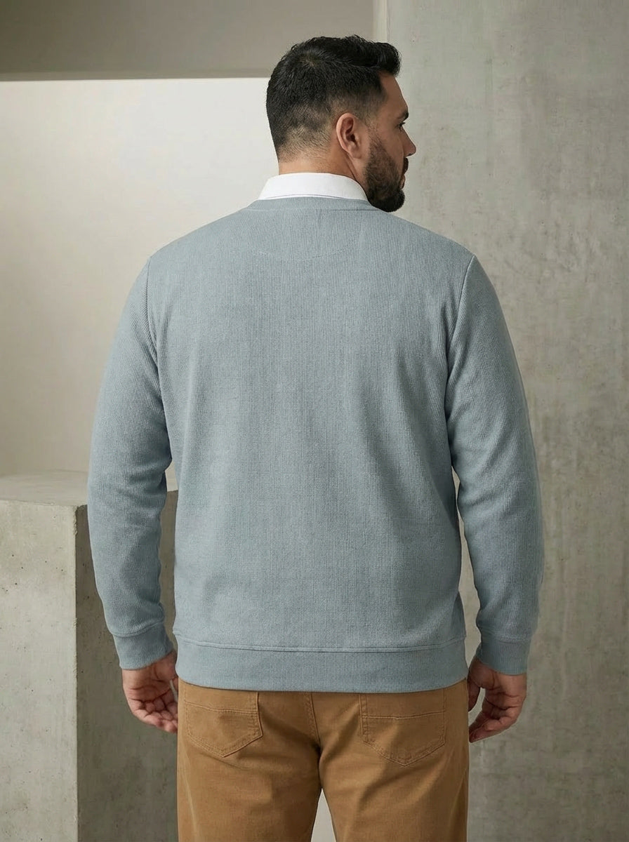 Ambercombie Textured Sweatshirt