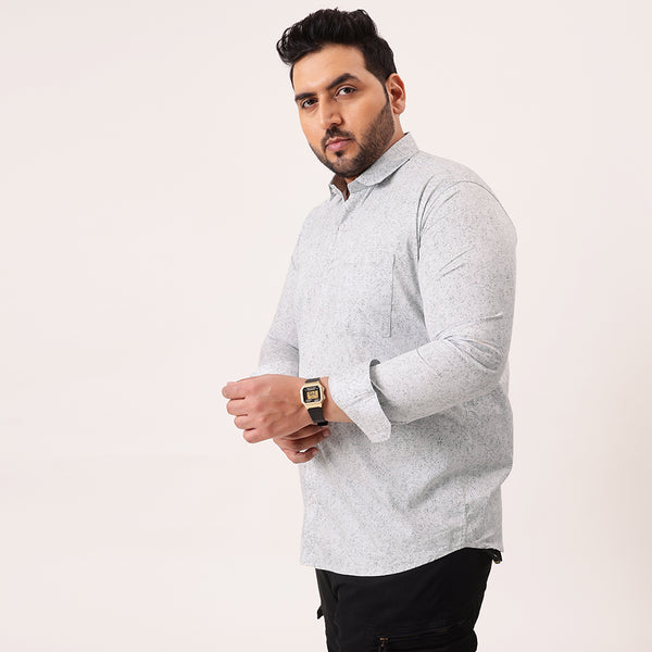 Light Grey Printed Shirt in -