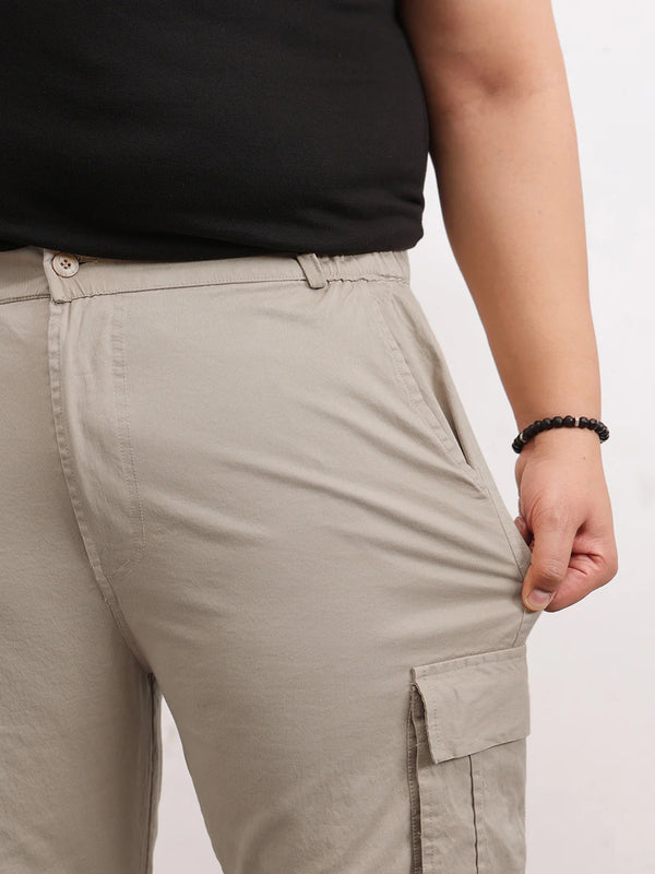 Classic 6 Pocket Stretchable Cargo in khaki