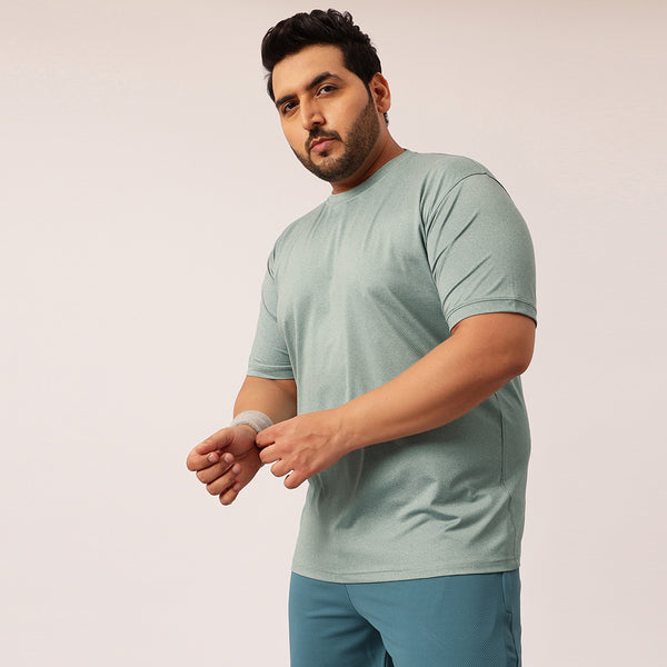 Rapid Dry Premium Gym T-shirt in Sage Green
