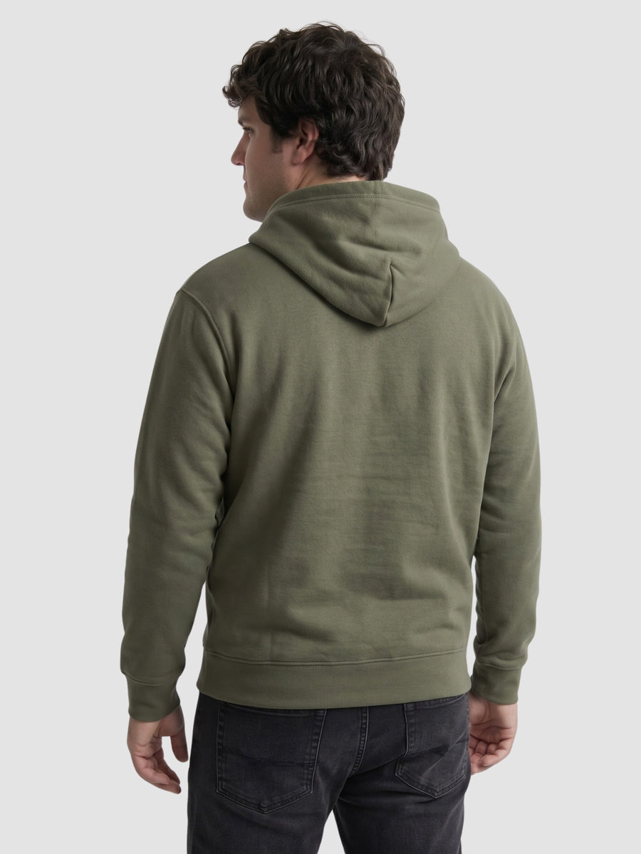 Solid Plus Size Hoodie