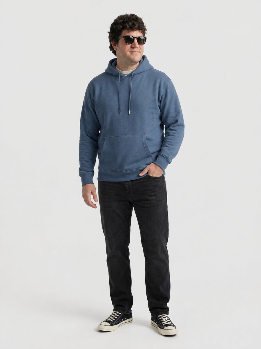 Solid Plus Size Hoodie
