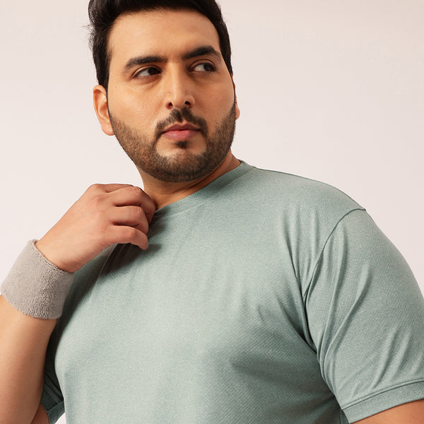 Rapid Dry Premium Gym T-shirt in Sage Green