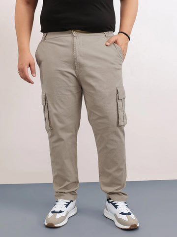 Classic 6 Pocket Stretchable Plus Size Cargo