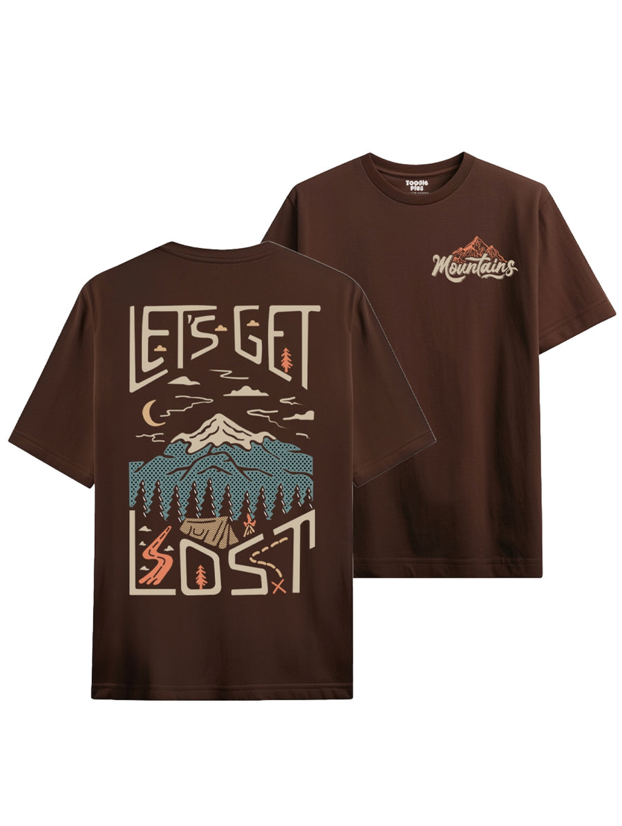 Let's Get Lost Plus Size T-shirt