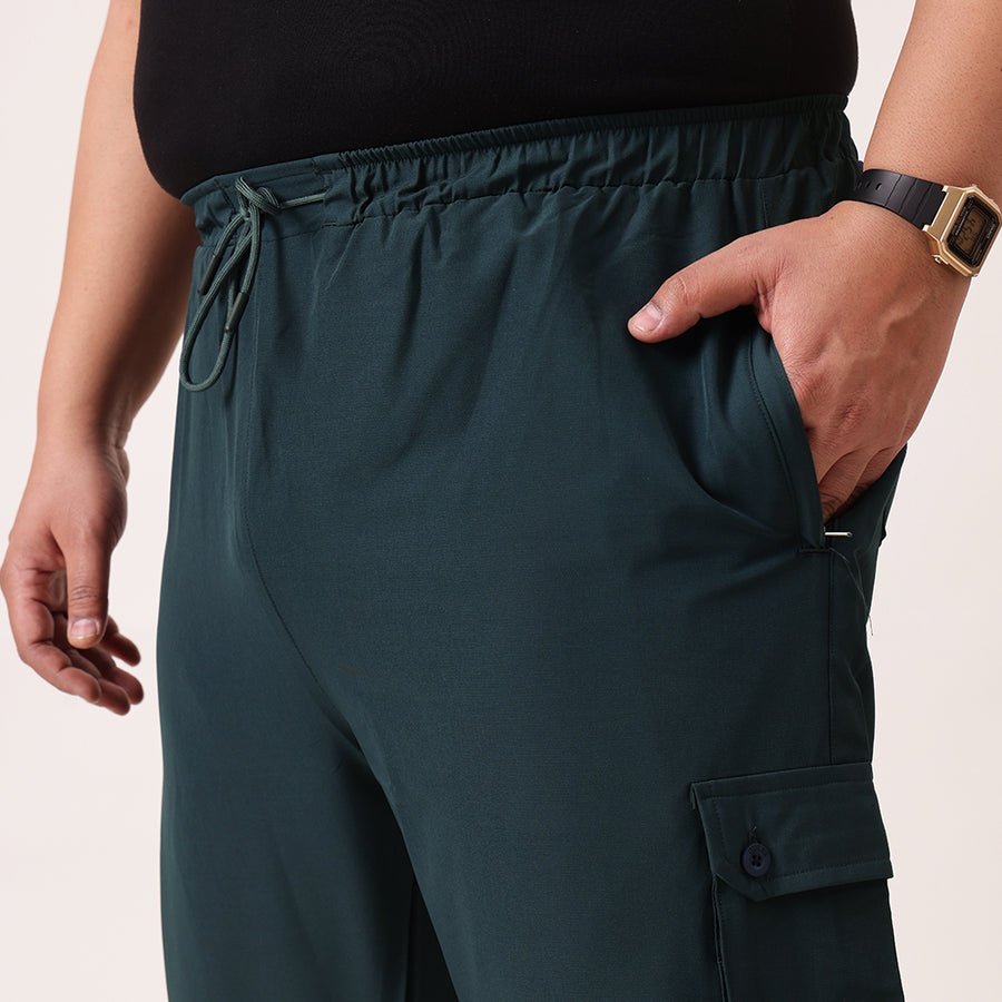 6 Pocket Relax Fit Cargo Plus Size