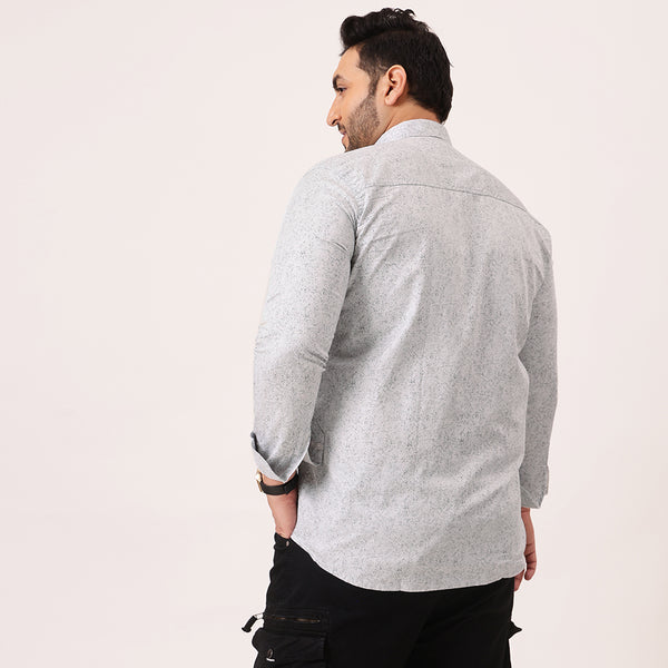 Light Grey Printed Shirt in -