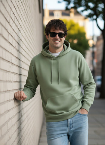 Solid Plus Size Hoodie