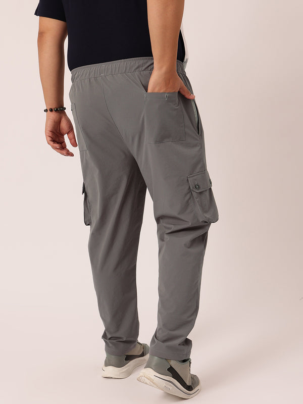 6 Pocket Relax Fit Cargo in Grey