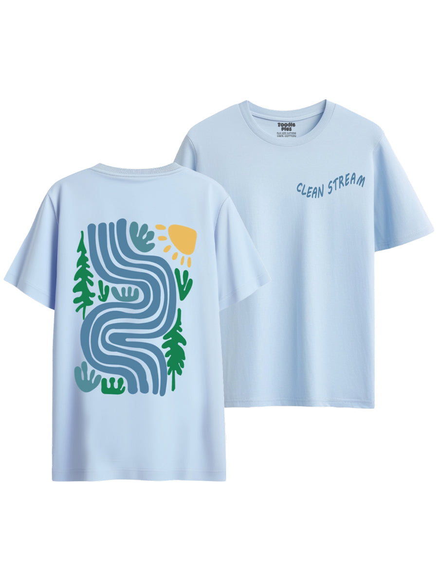 Clean steam Plus Size T-shirt
