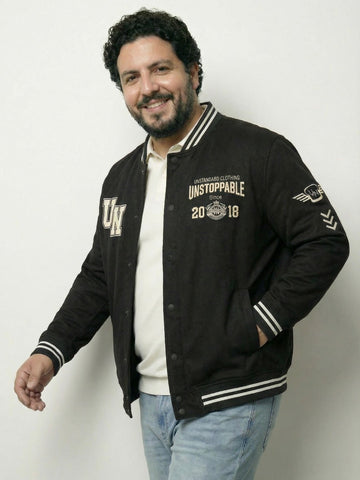 UNstoppable Plus Size Varsity Jacket