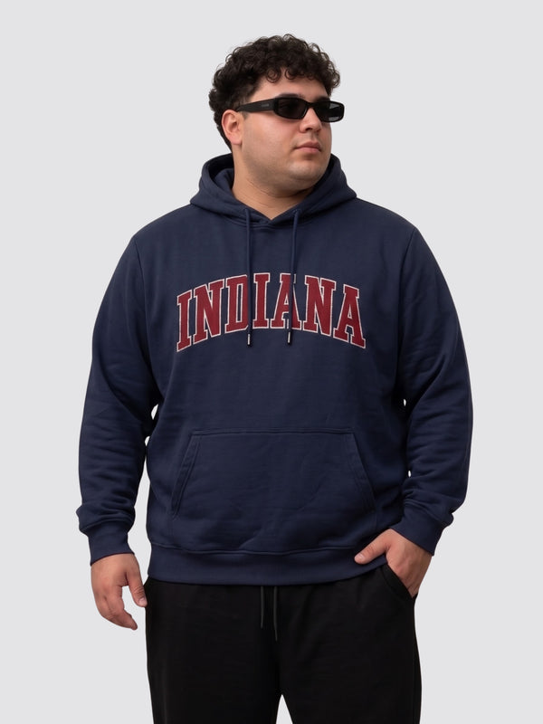 Indiana Hoodie in Navy Blue